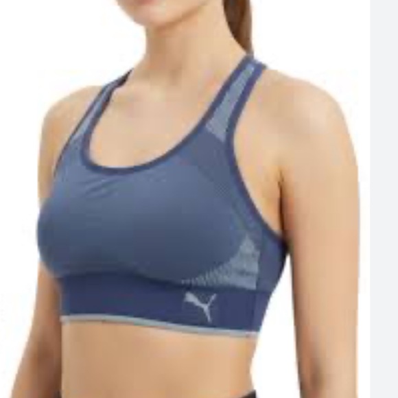 Puma Other - Puma blue on blue Sports Bra, M